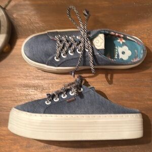 FARM RIO Blake Denim Slip-On Sneakers